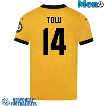 Wolves Tolu Arokodare #14 Replica Home Shirt 2025-26 Short Sleeve